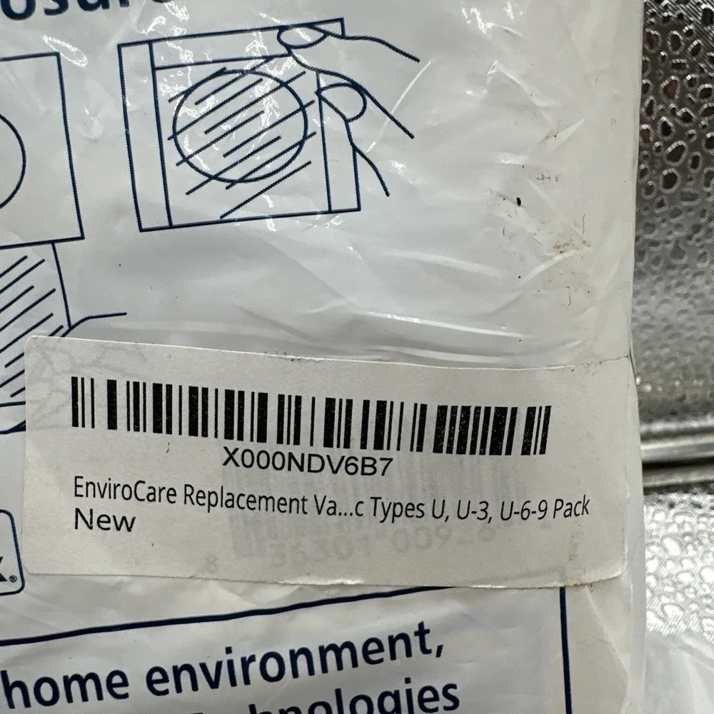 6 EnviroCare Micro Filtration Vacuum Bag Panasonic Upright Type U-1 U-3‎ U-6